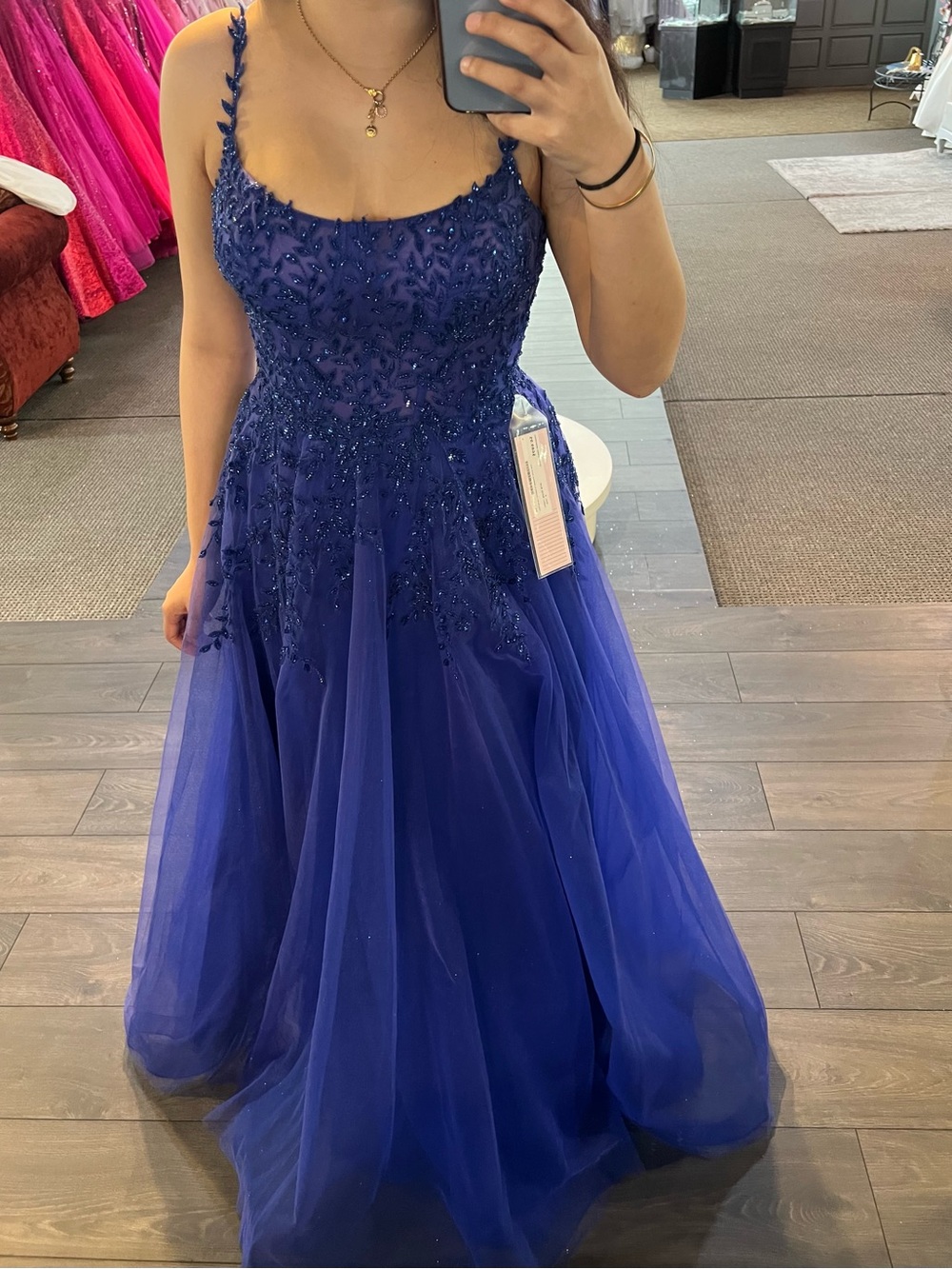 Blue Prom Dress